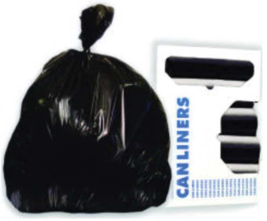 Jcl 2.0 Mil Low Density Polyethylene Bulk Star Can Liner, 38 X 58 Inch -- 100 Per Case