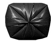Jadcore Star Seal Ldpe 2.0 Mil Black Can Liner, 43 X 47 Inch, 100 Count