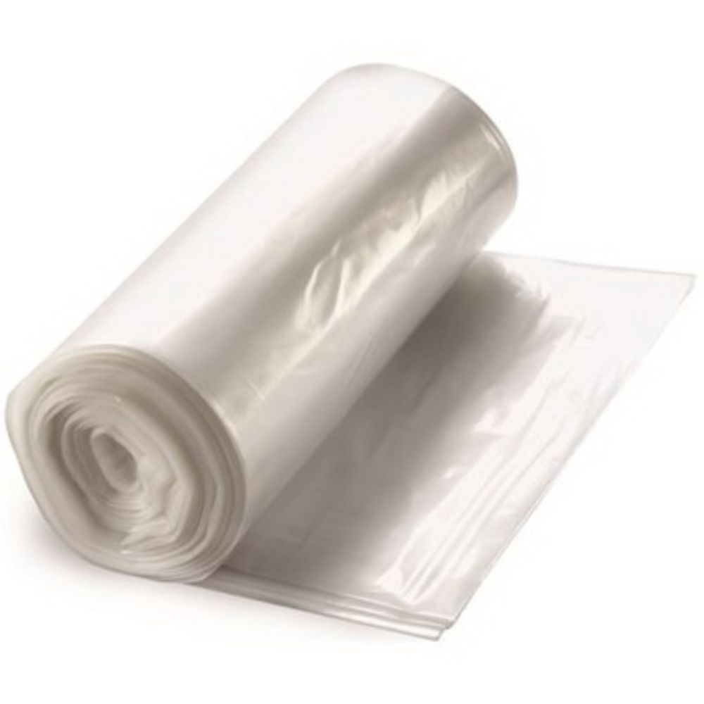 Berry Global 12 Mic Natural HDPE Value Line Can Liner, 40 x 48 inch ...