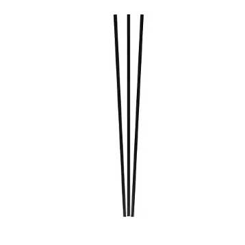 Berkley Square Plastic Black Coffee Stirrer -- 1000 Per Case