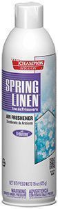 Champion Sprayon Water-based Spring Linen Air Freshener, 15 Ounce -- 12 Per Case