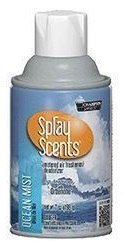 Champion Sprayon Sprayscents Ocean Mist Metered Air Freshener, 7 Ounce Aerosol -- 12 Per Case