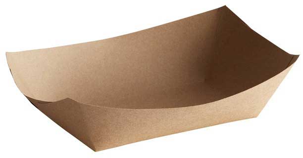 Specialty Quality Packaging Número 3 Charola De Cartón Con Recubrimiento De Arcilla Companions -- 500 Por Caja