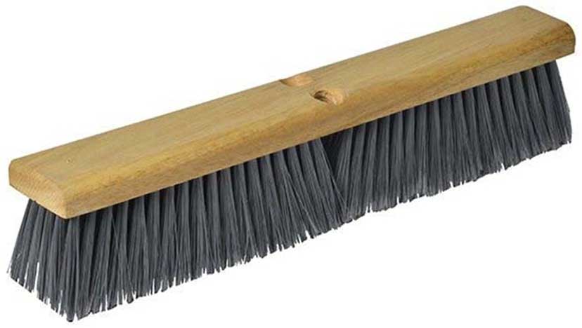Wilen Flagged Polypropylene Foam Block Fine Floor Sweep, 24 Inch