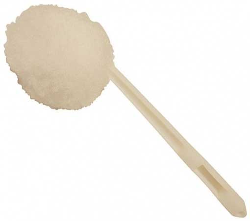 American Plastics White Acrylic Economy Toilet Bowl Mop, 12 Inch