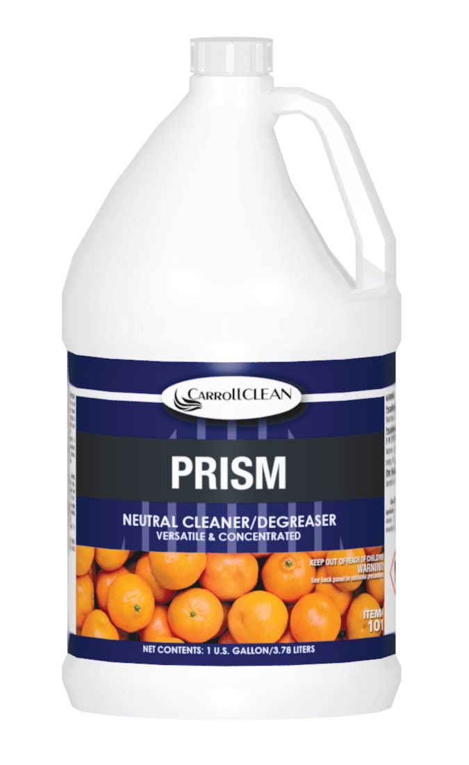 Carrollclean Prism Neutral Cleaner/degreaser, 1 Gallon -- 4 Per Case