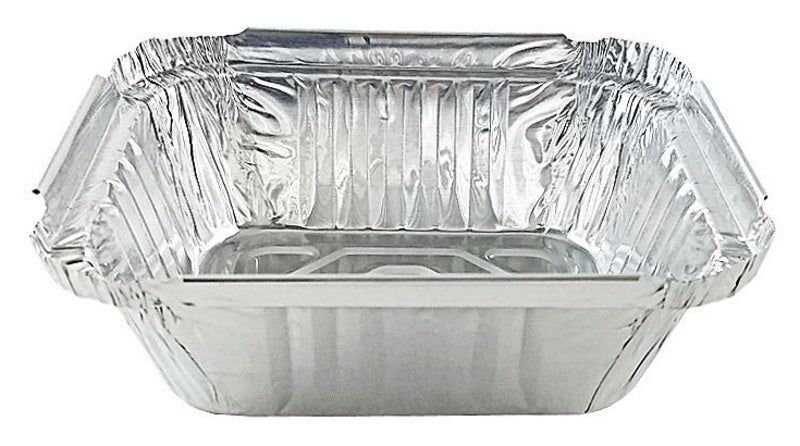 Handi-foil 1 Pound Oblong Aluminum Take-out Foil Pan, 5.5 X 4.5 X 1 5/8 Inch -- 1000 Per Case