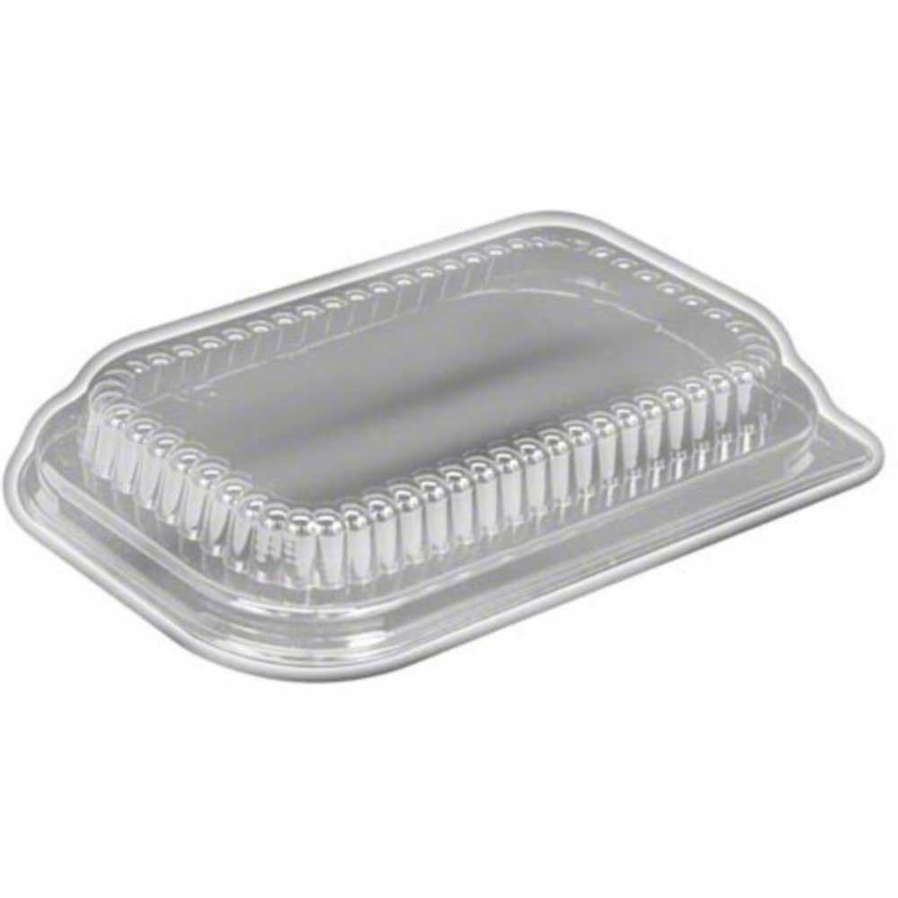Handi-foil Of America Clear Aluminum Dome Lid For 1 Pound Loaf Pan, 6.125 X 3.75 Inch -- 200 Per Case