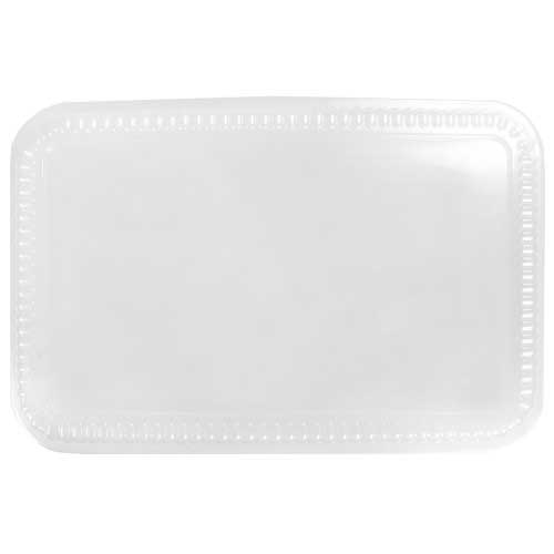 Handi-foil Of America Clear Aluminum Low Dome Lid For Steam Table Pan -- 50 Per Case