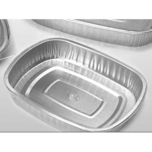 Handi-foil Of America Gourmet To Go Silver Foil Pan With Clear Lid, 23.3 Ounce -- 100 Per Case