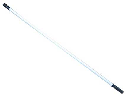 Ssdc White Fiberglass Mop Handle Only, 54 Inch