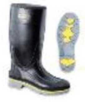 Honeywell Servus Xtp Black/yellow/gray Pvc Knee Boots, 15 Inch