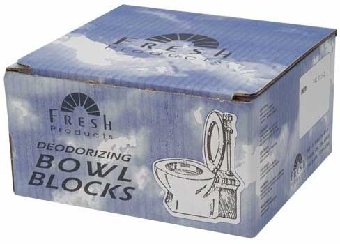 Fresh Products Cherry Fragrance Toilet Bowl Block With Hanger, 4 Ounce -- 12 Per Case