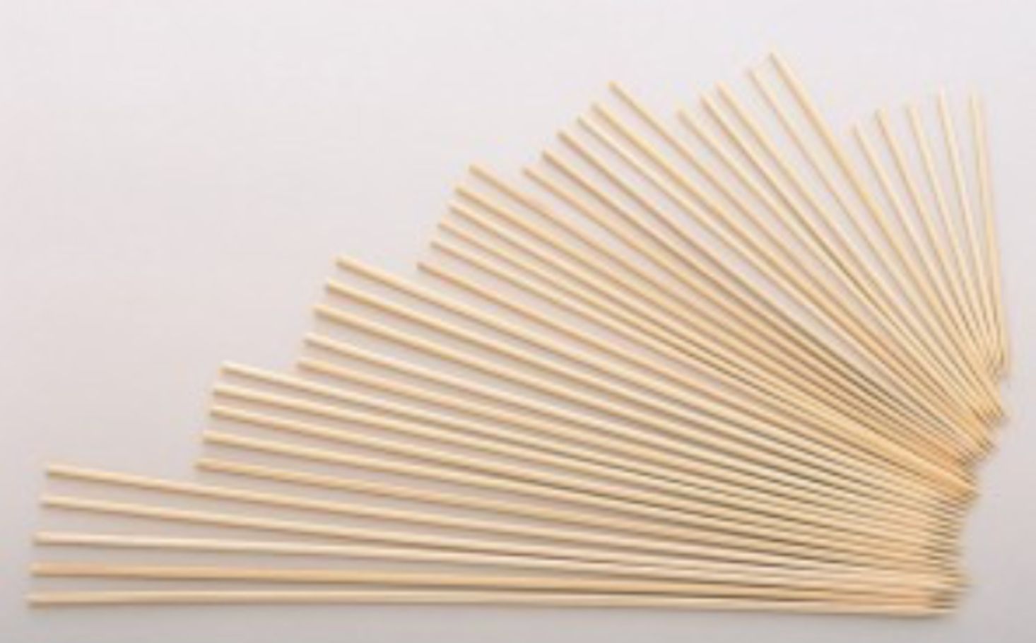 Poly-king Bamboo Skewer, 9 Inch -- 1600 Per Case