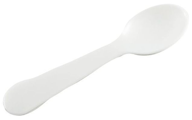 Poly-king Plastic Taster Spoon, 3 Inch -- 3000 Per Case