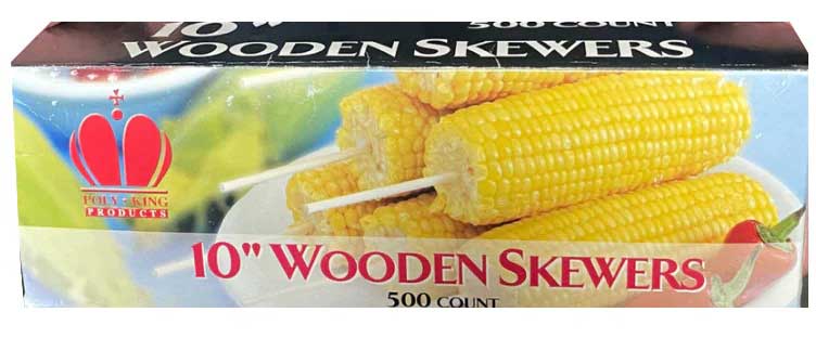 Goldmax Poly King 4.2 Mm Wood Skewer -- 1500 Per Case