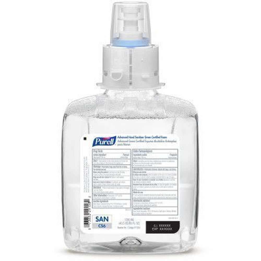 Purell Green Certified Foam Hand Sanitizer Refill, 1200 Ml -- 2 Per Case