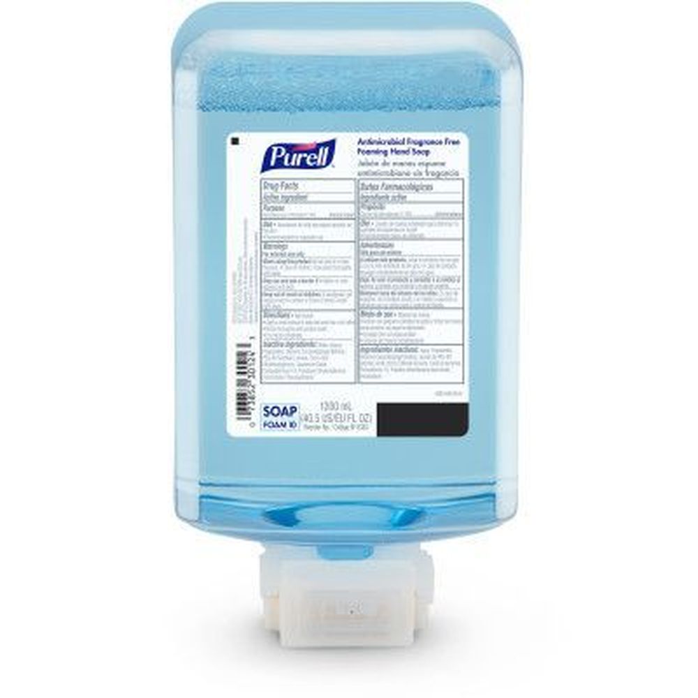 Purell Antimicrobial Fragrance Free Foaming Hand Soap, 1200 Milliliter -- 2 per case