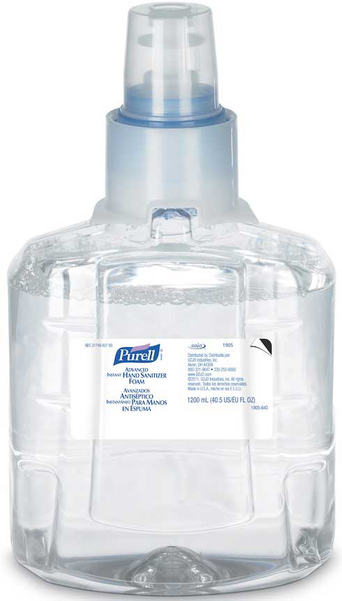 Purell Advanced Instant Foam Hand Sanitizer, 1200 Ml -- 2 Per Case
