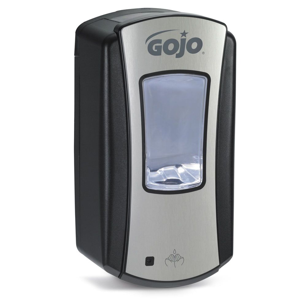 Dispensador De Jabón Gojo Abs Cromado, 1200 Ml -- 4 Por Caja