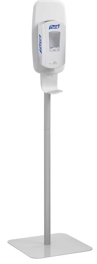 Bunzl Purell 57 Inch Steel Stand For 354020021 Tfx Dispenser
