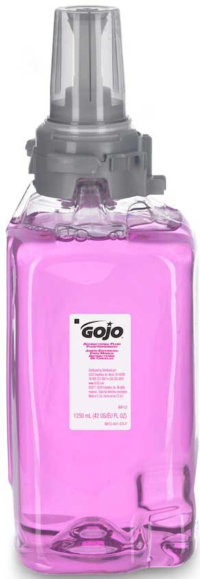 Gojo Adx 12 Purple Antibacterial Plum Foam Handwash, 1250 Ml -- 3 Per Case