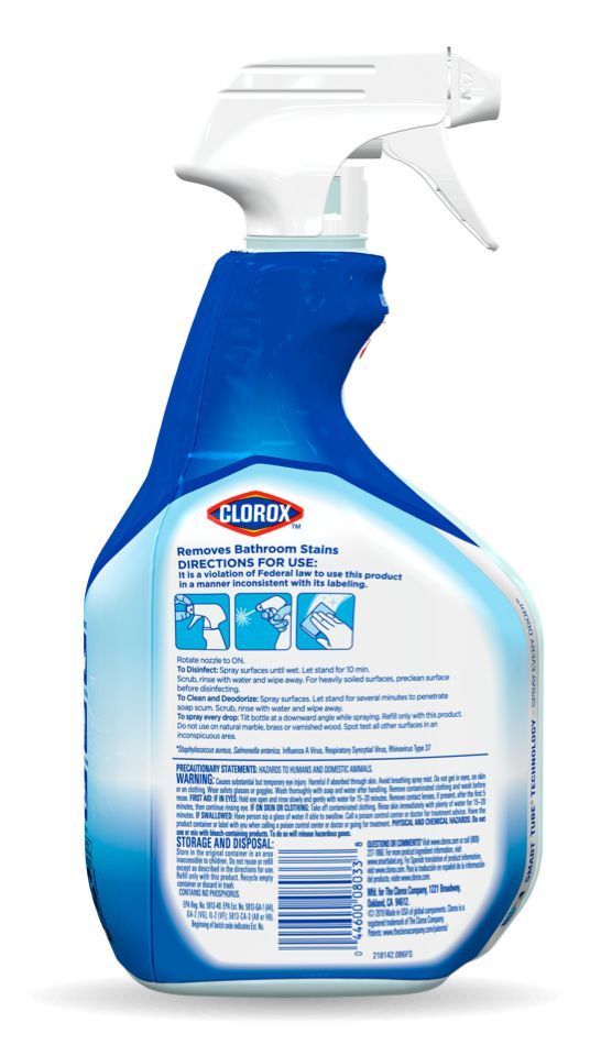 Clorox Disinfecting Bathroom Cleaner, 30 Ounce -- 9 Per Case