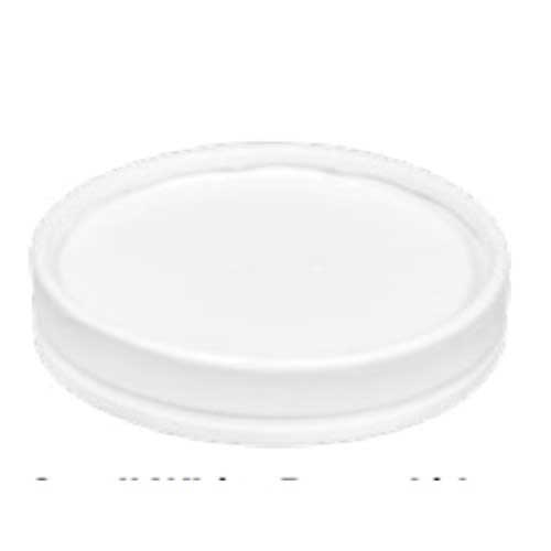 Inno-pak Small White Sbs Paper Lid For Soup Cups -- 500 Per Case