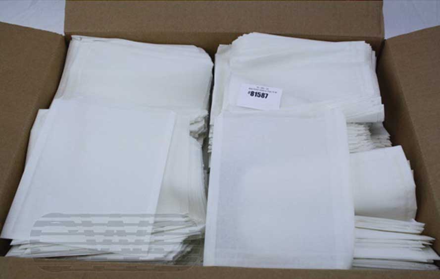 Mcnairn Packaging Dry Wax Sandwich Bag, 6 x 0.75 x 6.75 inch 2000