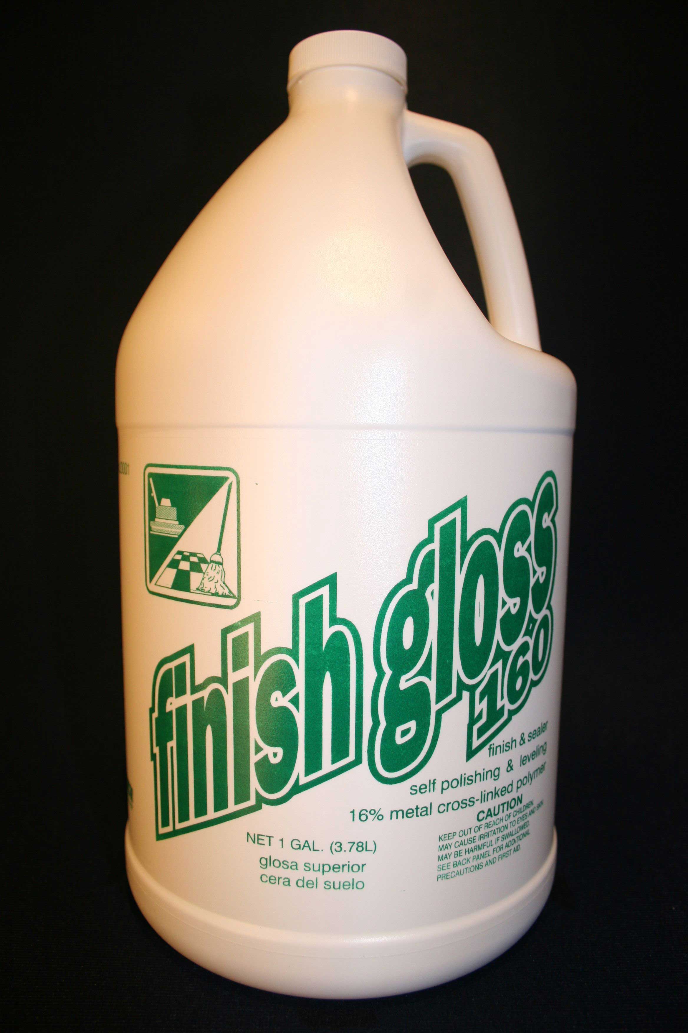 Chemcor Chemical Floor Finish Gloss 160, 1 Gallon -- 4 Per Case