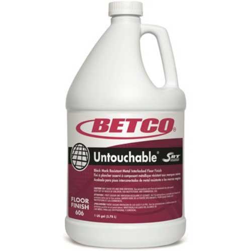 Betco White Untouchable Floor Finish, 1 Gallon -- 4 Per Case