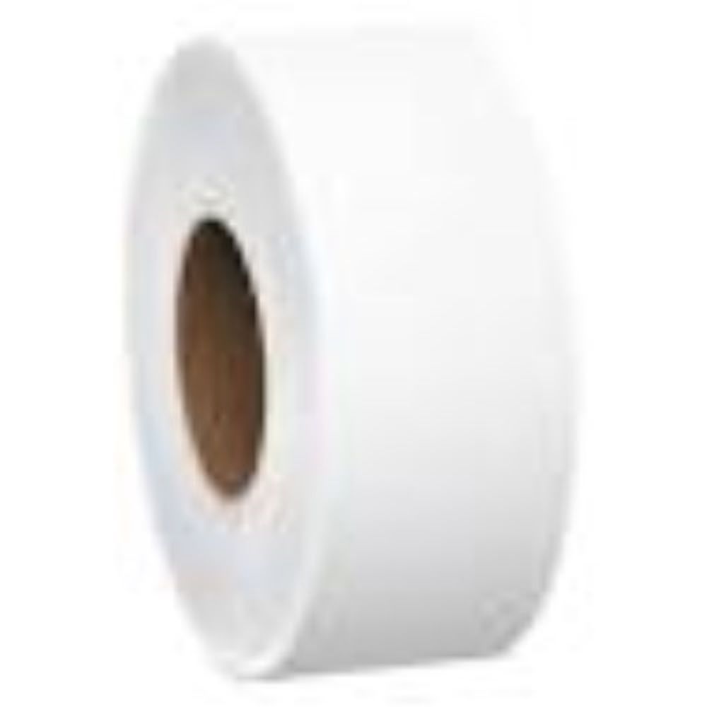 Soundview Vermont 2 Ply White Paper Jumbo Roll Tissue, 1000 Feet -- 18 Per Case
