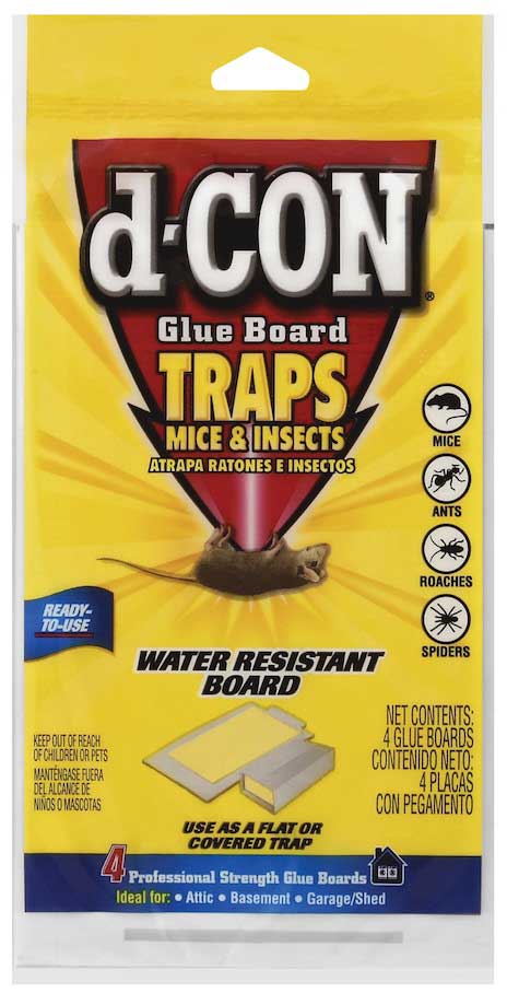 D-con Amber Glue Board -- 88 Per Case