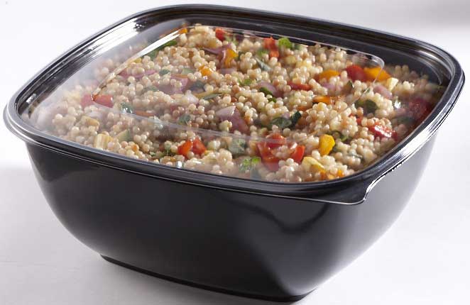 Sabert Pete Clear Flat Lid Only -- 25 Per Case