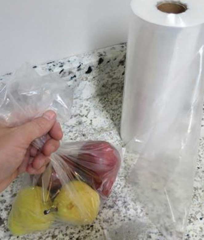 Saneck Clear Lldpe 0.70 Mil Poly Foodservice Roll Bag, 18 X 24 Inch -- 250 Per Case