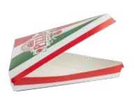 Specialty Quality Packaging Hinged White Pizza Slice Holder, 9 Inch -- 200 Per Case