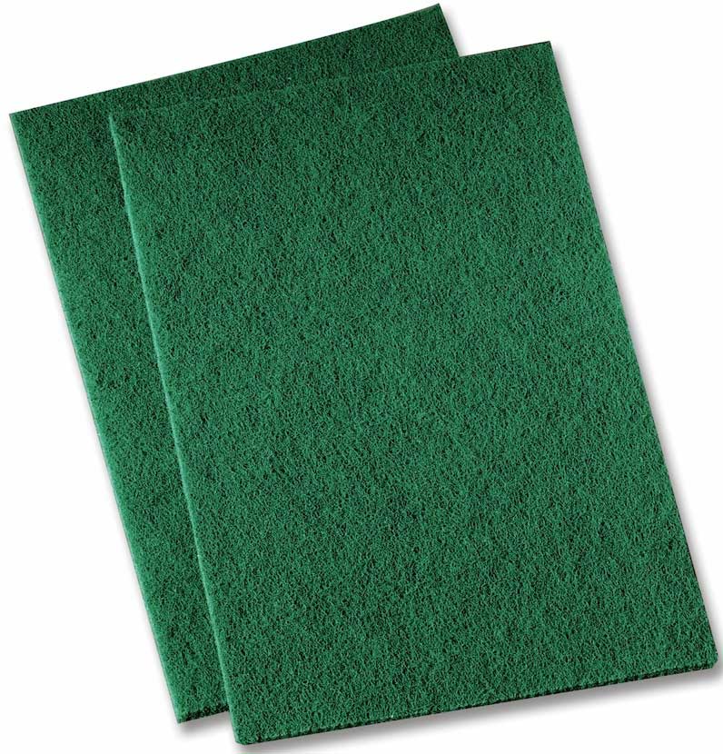 3m Niagara Green Medium Duty Scour Pad, 6 X 9 Inch -- 20 Per Case