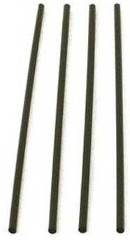 Cell-o-core Bar-pak Black Unwrapped Collins Straw 8 Inch -- 5000 Per Case