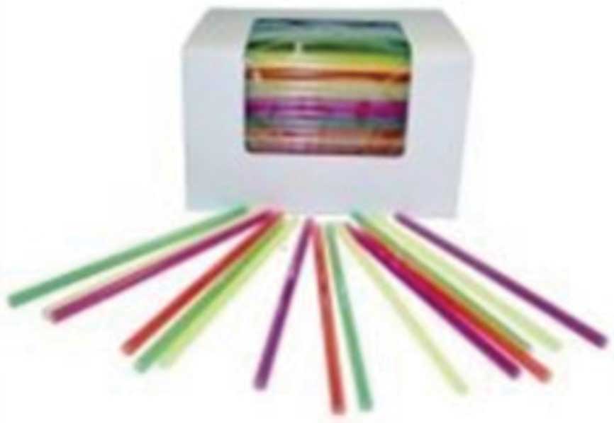  CELL-O-CORE 10.25 Paper Wrapped Red Giant Straw (4 packs of  300) : Health & Household