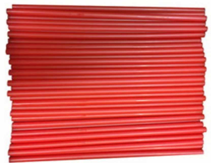 Cell O Core Red Zombie Fat Straw - Wrapped, 10.5 inch -- 450 per case