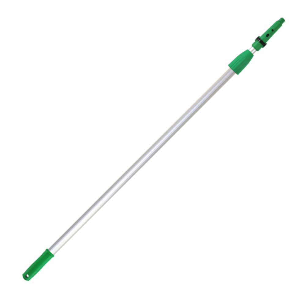 Unger Enterprises Silver/green Aluminum/plastic Telescopic Pole, 8 Inch -- 10 Per Case