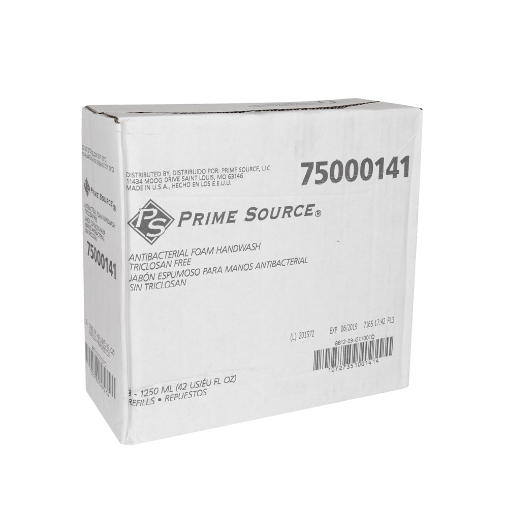 Prime Source Plum Fragrance Antibacterial Foam Handwash, 1250 Ml -- 3 Per Case