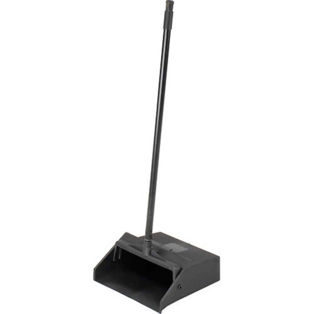 Prime Source Plastic Upright Lobby Dust Pan With Aluminum Handle, 32 Inch -- 6 Per Case