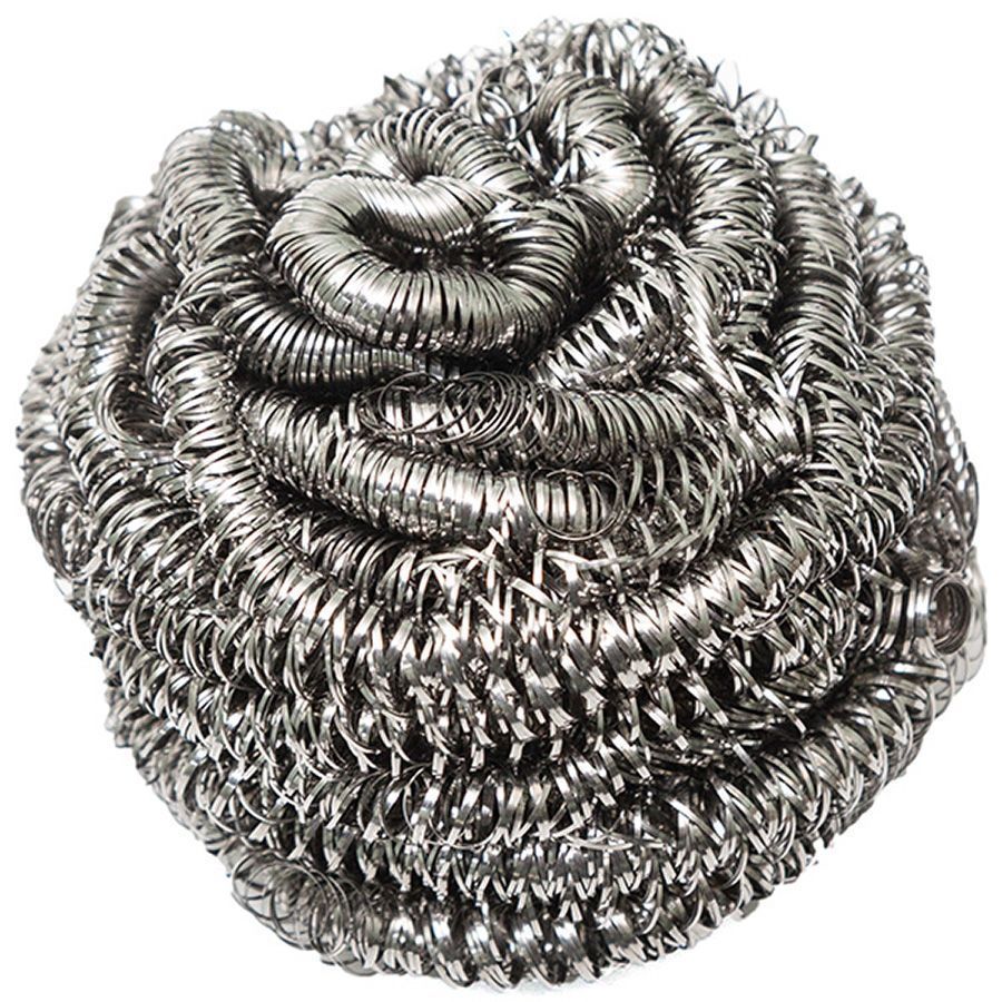Prime Source Stainless Steel Scrubber -- 72 Per Case