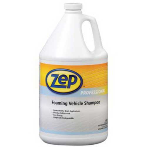 Zep Professional Foaming Vehicle Shampoo, 1 Gallon -- 4 Per Case