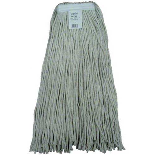 Zephyr Wipeup White Cotton Wet Mop, 24 Ounce -- 12 Per Case