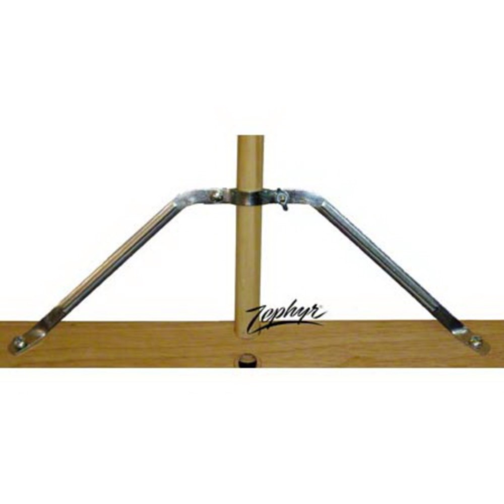 Push Broom Handle Brace, Metal, Small, Fits Push Brooms