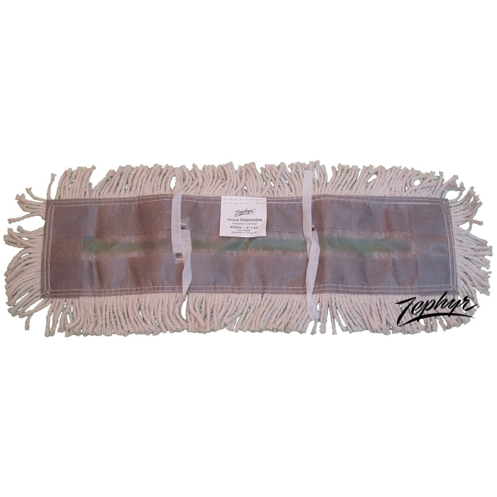 Zephyr Cotton Yarn Dust Mop Head, 5 X 24 Inch