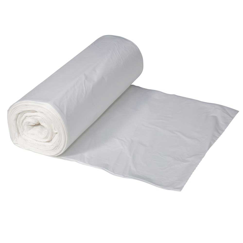 Right Choice Natural 22 Mic HDPE 40/45-Gallon Can Liner, 40 x 48 inch ...