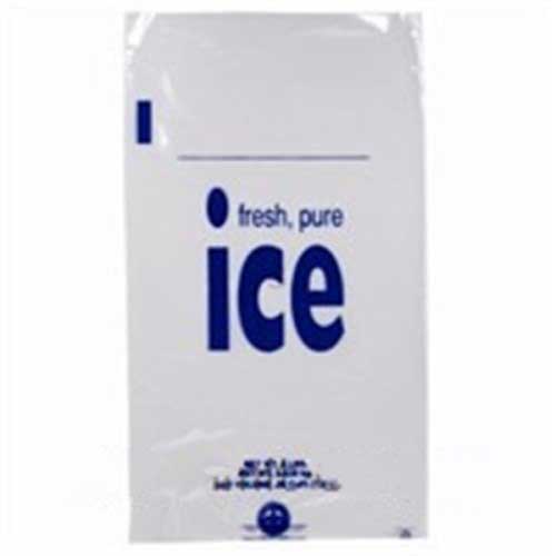 Hercules Poly 1.15 Mil Cut Ice Bag, 11 X 19 Inch -- 1000 Per Case